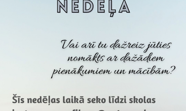 Labsajūtas nedēļa