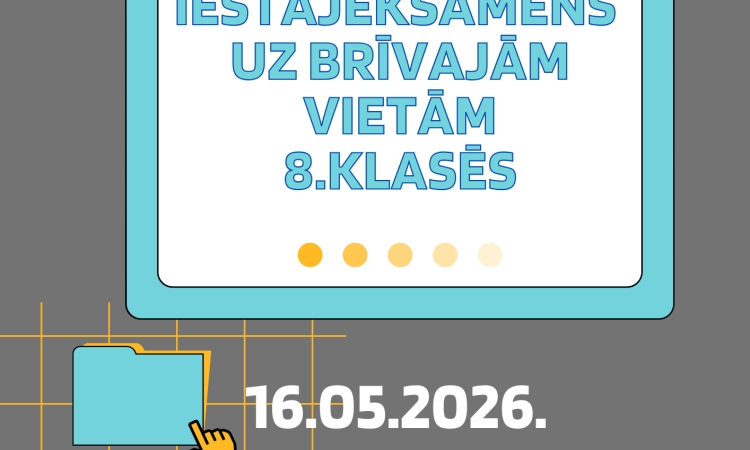 Iestājpārbaudījums uz 8.klasi